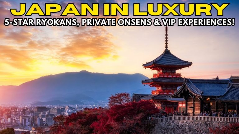 Japan in Luxury: 5-Star Ryokans, Private Onsens & VIP Experiences!  | LuxeNest Travels